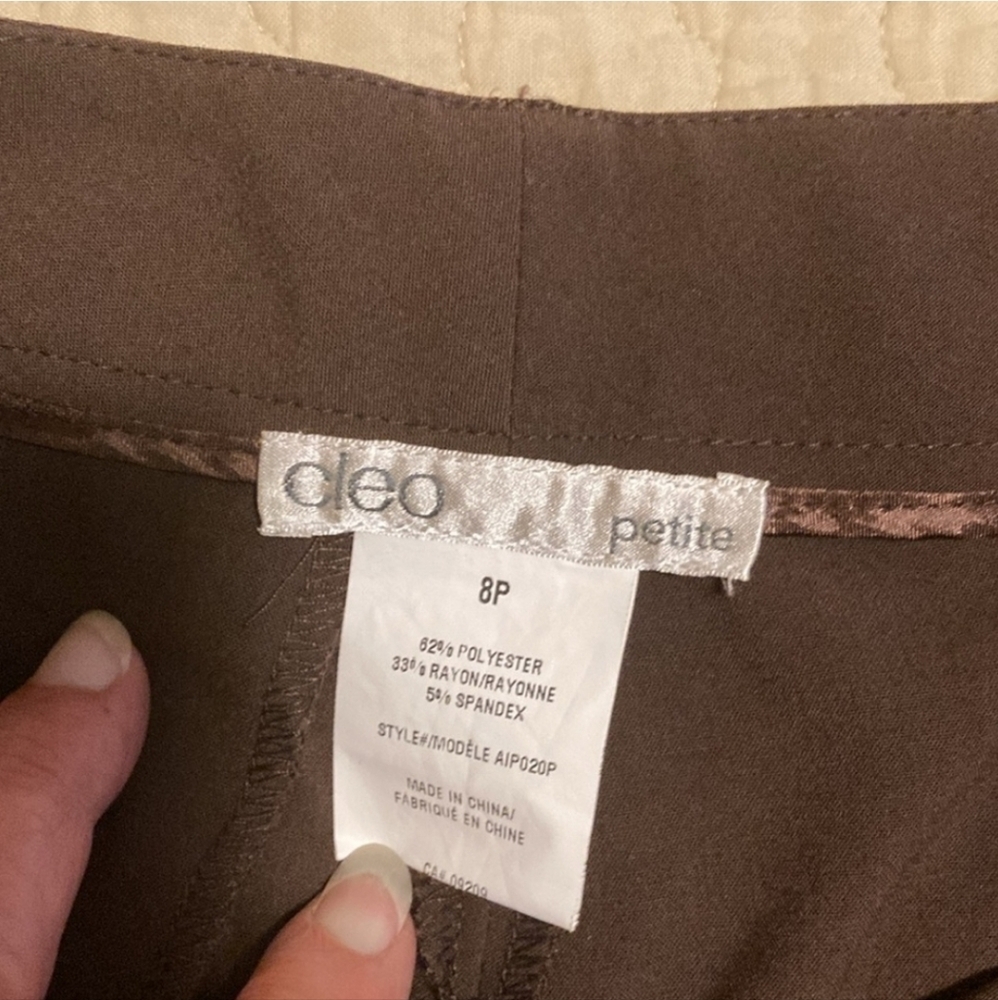3/50$○ CLEO Brown Women's Bermuda Shorts ● 8P